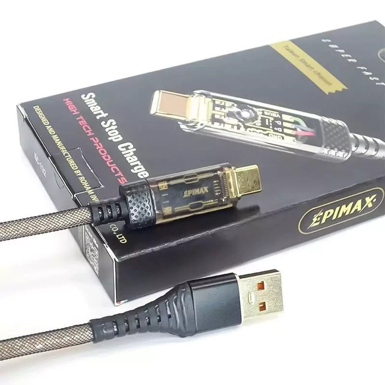 کابل شارژ کنفی تایپ سی اپیمکس EPIMAX EC-132