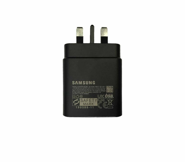 شارژر S24 Ultra سامسونگ اصلی 45 وات سوپر فست اورجینال ساخت ویتنام (EP-TA845)