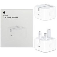 شارژر 3 پین آیفون USB-C مدل A2344 20W B.A - سفید
