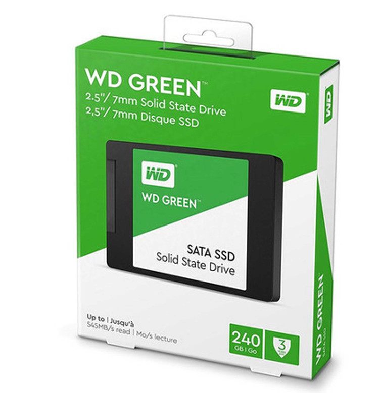 حافظه SSD اینترنال 240 گیگابایت WD مدل Green WDS240G3G0A