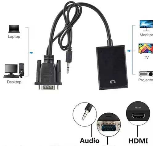 مبدل VGA به HDMI ایکس پی پروداکت مدل T906