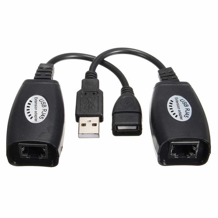 کابل تبدیل Usb به Lan مدل Usb Rj45 Extension Adapter