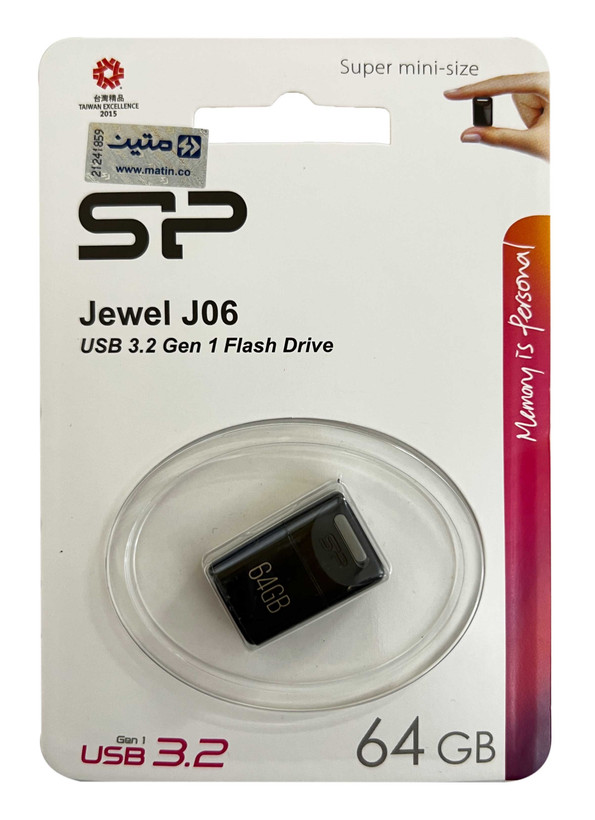 فلش مموری سیلیکون پاور مدل Jewel J06 ظرفیت 64 گیگابایت