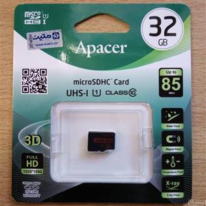 کارت حافظه microSDHC اپیسر مدل AP32G کلاس 10 استاندارد UHS-I U1 سرعت 85MBps