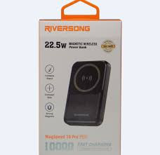پاور بانک 10000 میلیآمپر ساعت Riversong مدل MagSpeed 10 PRO PB15