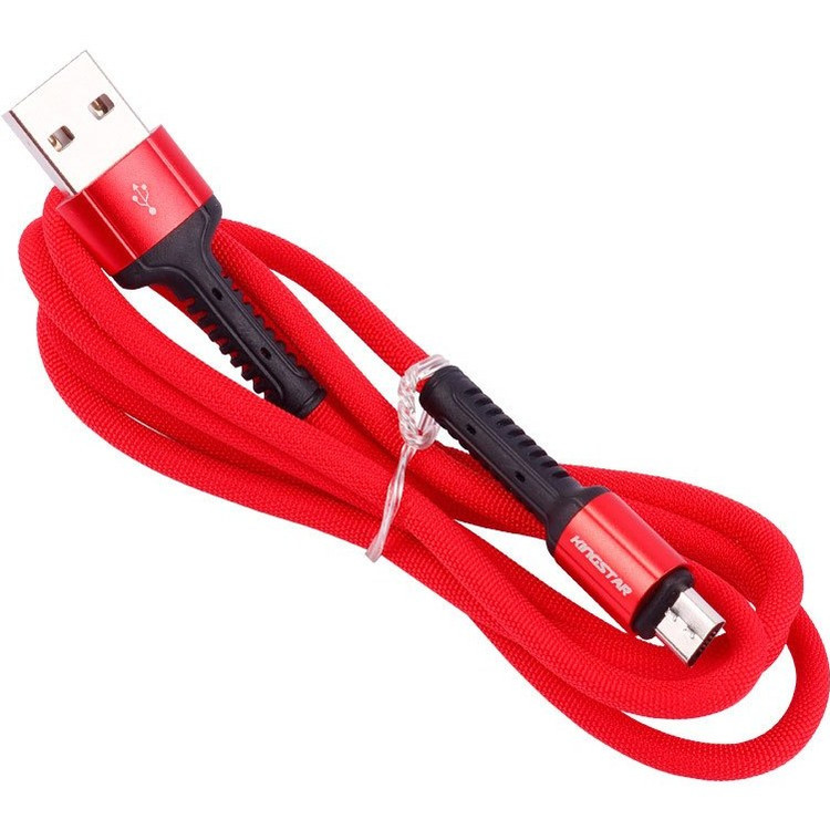 کابل تبدیل USB به microUSB کینگ استار مدل K30 A طول 1 متر