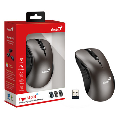 ماوس بی سیم جنیوس مدل Ergo 8100S