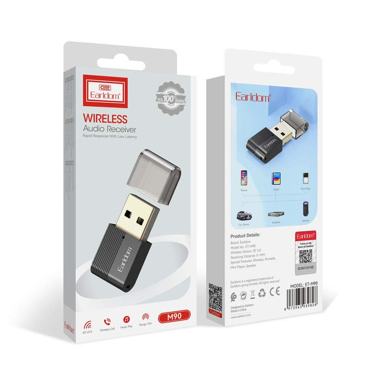 دانگل car bluetooth v5 earldom et-m90