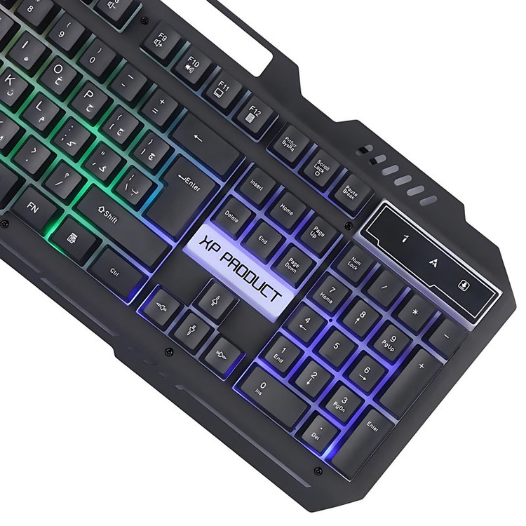 کیبورد و ماوس مخصوص بازی ایکس پی-پروداکت مدل XP-10400K