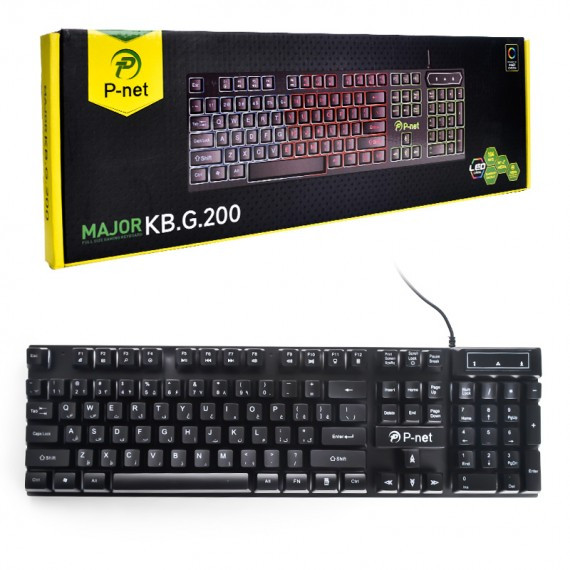کیبورد مخصوص بازی پی نت مدل KB.G.200