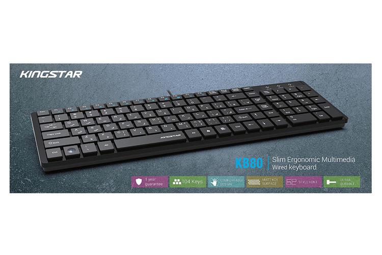 کیبورد کینگ استار مدل KB80