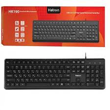 کیبورد سیم دار هترون (Hatron) مدل HK190
