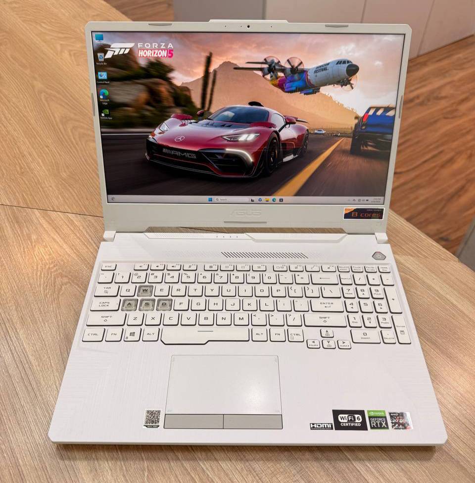 ASUS A15 FA506QM(Cpu :  Ryzen9-5900HX  Ram : 16GB DDR4-3200MHz  hard : 512GB ssd m2  VGA : 6GB /Geforce RTX 3060-95W  LED : 15,6  inch 2K 165Hz)کارکرده