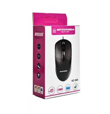 موس سیم دار میتسوشیدا (MITSUSHIDA) مدل KC-045
