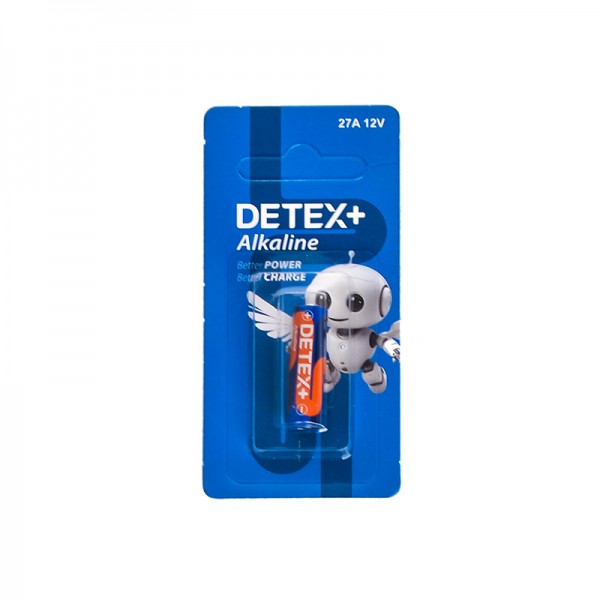 باتری ریموت کنترل دیتکس پلاس (+DETEX) مدل Alkaline 27A 12V